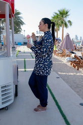 Rozamay Burkini Swimsuit-E017  Voile